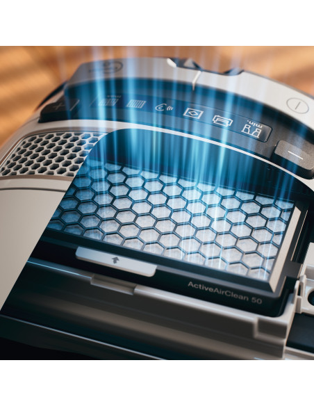 Miele SF AA 50 Active AirClean filtar sa Timestrip®  za učinkovito filtriranje neugodnih mirisa.