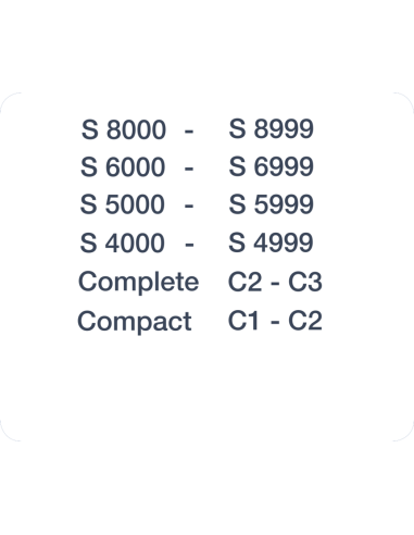 SF SA 50 Silence AirClean filtar