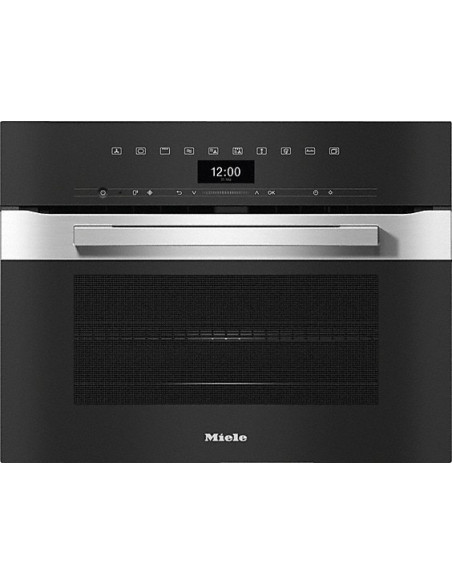 Miele H 7440 BM kompaktna pećnica s mikrovalovima plemeniti čelik