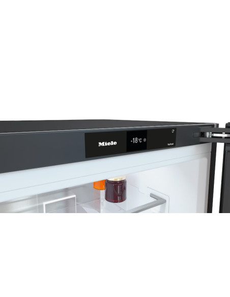 KFN 4898 A-10 D Blacksteel Samostojeći hladnjak sa zamrzivačem