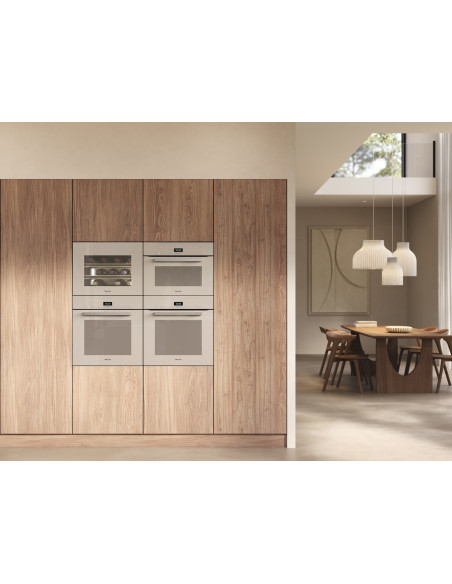 Miele H 7440 BM pećnica s mikrovalovima u kuhinji perle krem